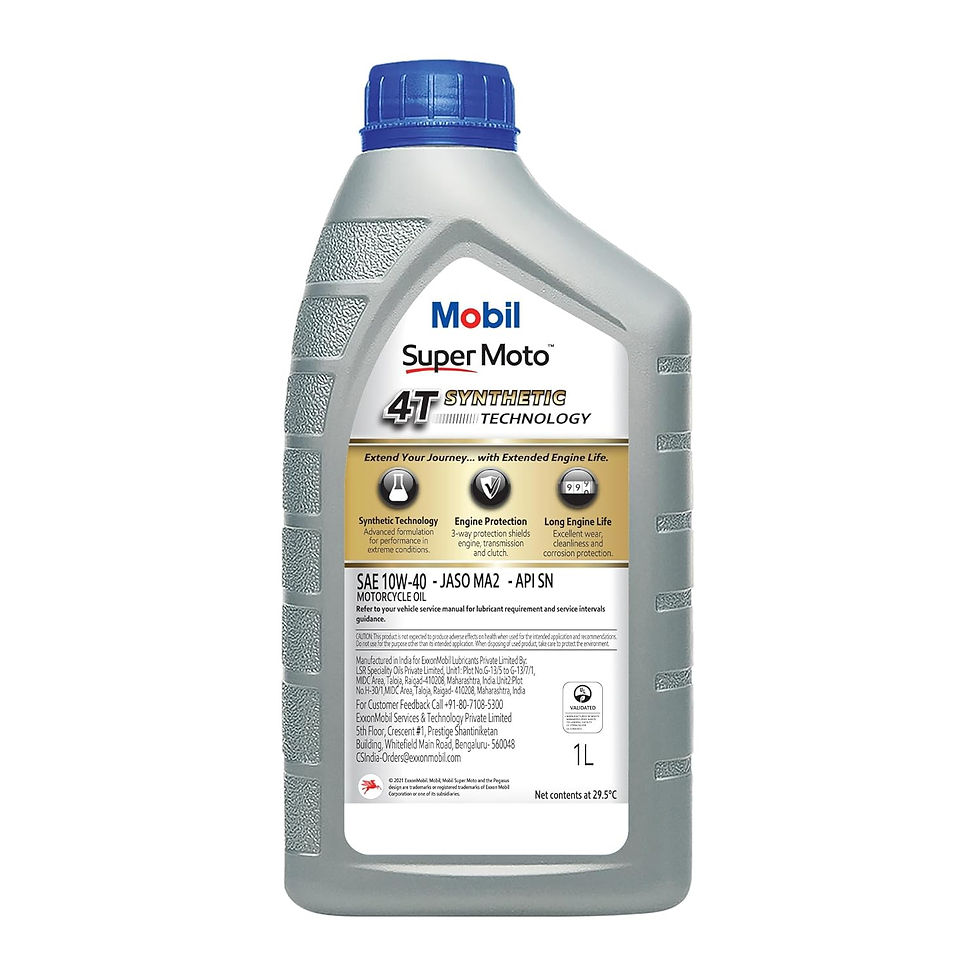 Thumbnail: Mobil Super Moto? 10W-40 FULLY SYNTHETIC