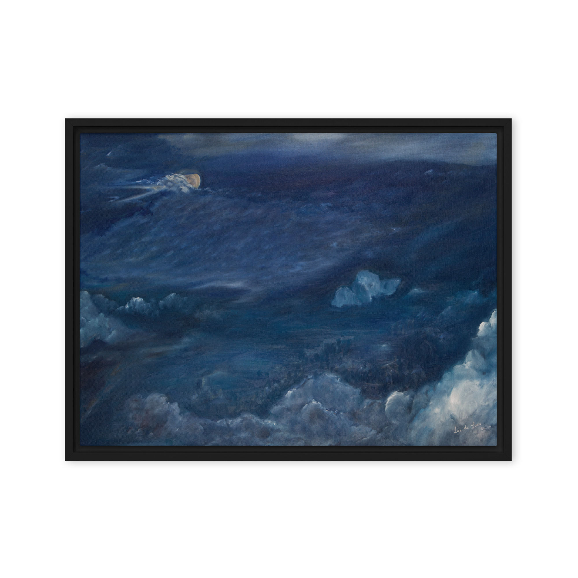 Heavenly Emotions Framed canvas
