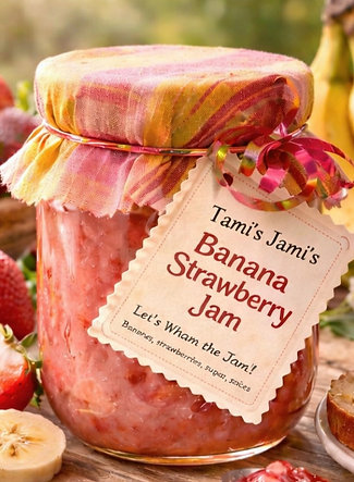 Banana Strawberry Jam