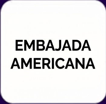 embajada americana