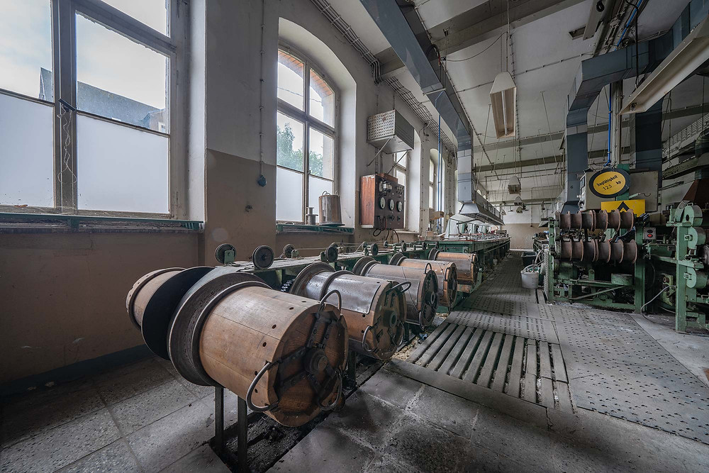 Forladt fabrik