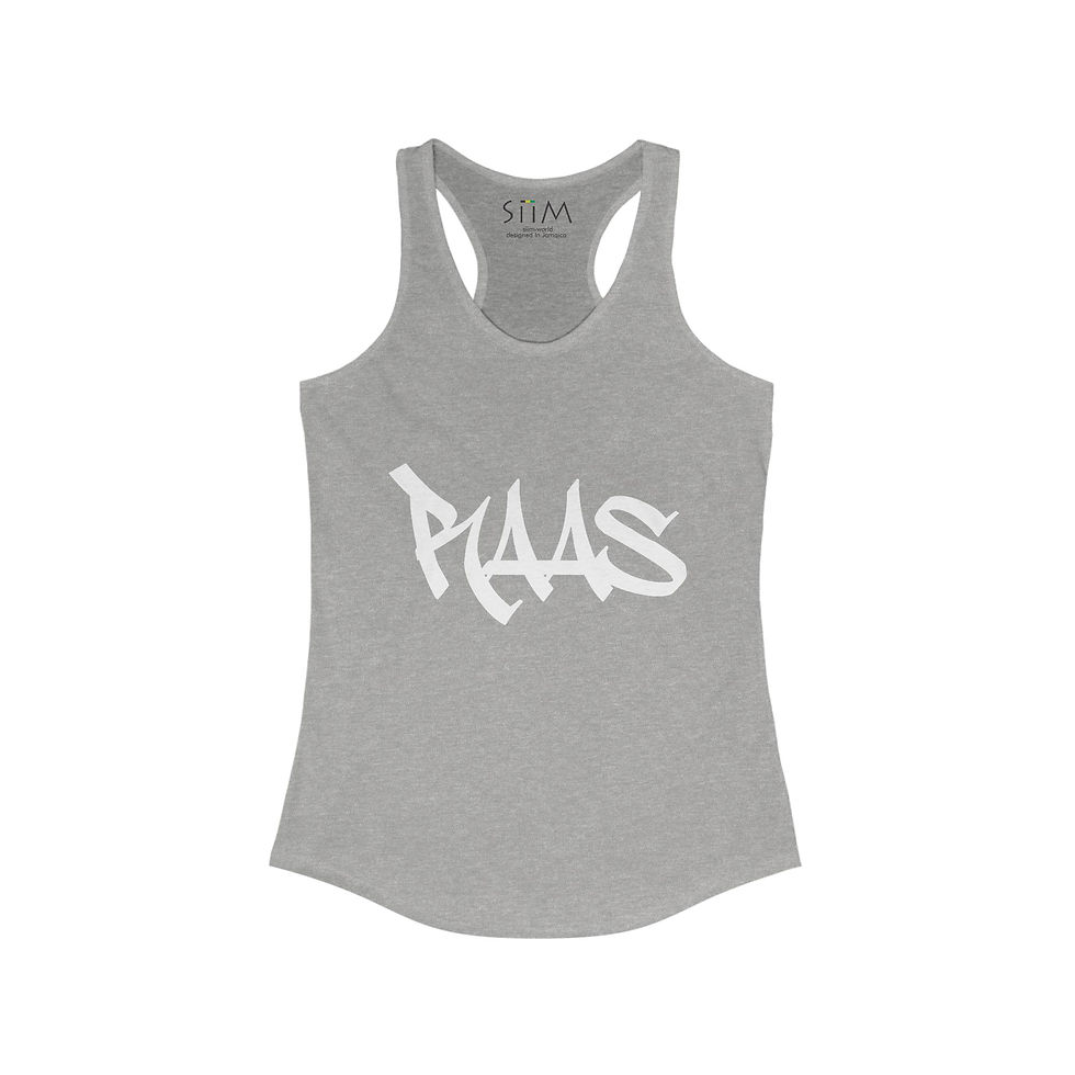Thumbnail: SIIM Raas Claat [BadWords] Premium Unisex Racerback Tank