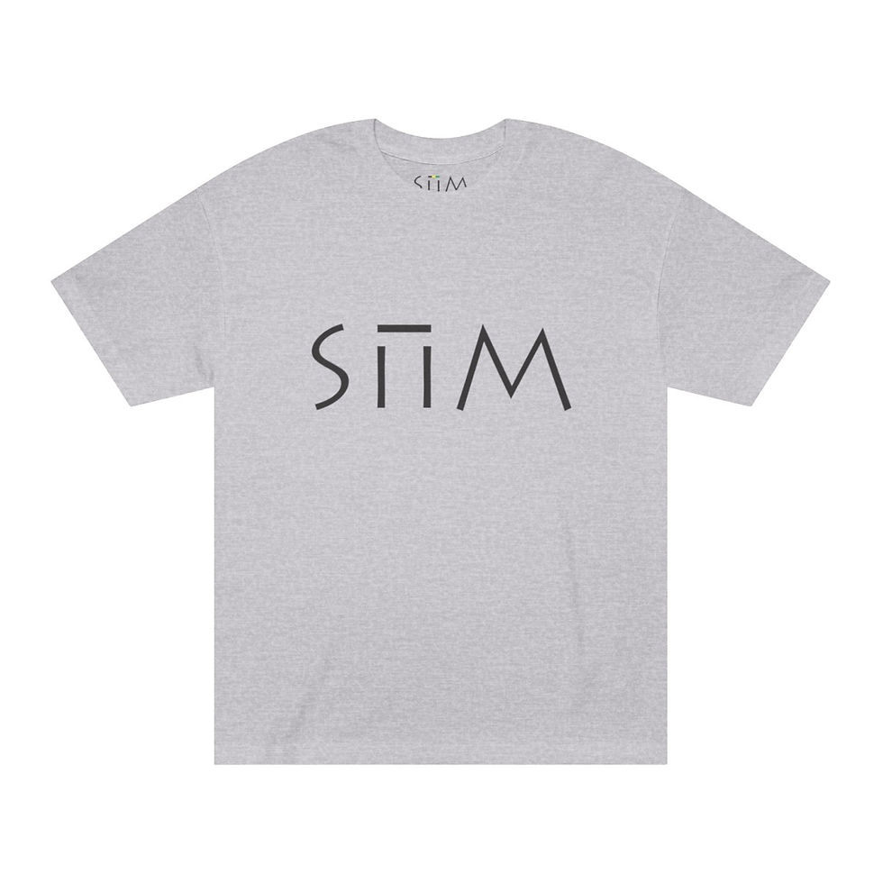 Thumbnail: SIIM Logo Unisex Jamaican T-shirt Front Grey