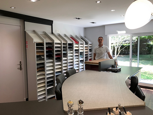 showroom du concepteur de cuisine Cuisines Delaunay _cuisiniste.