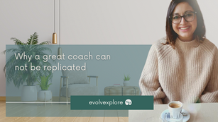 Why a great coach can not be replicated - I don’t see you, I feel you.  