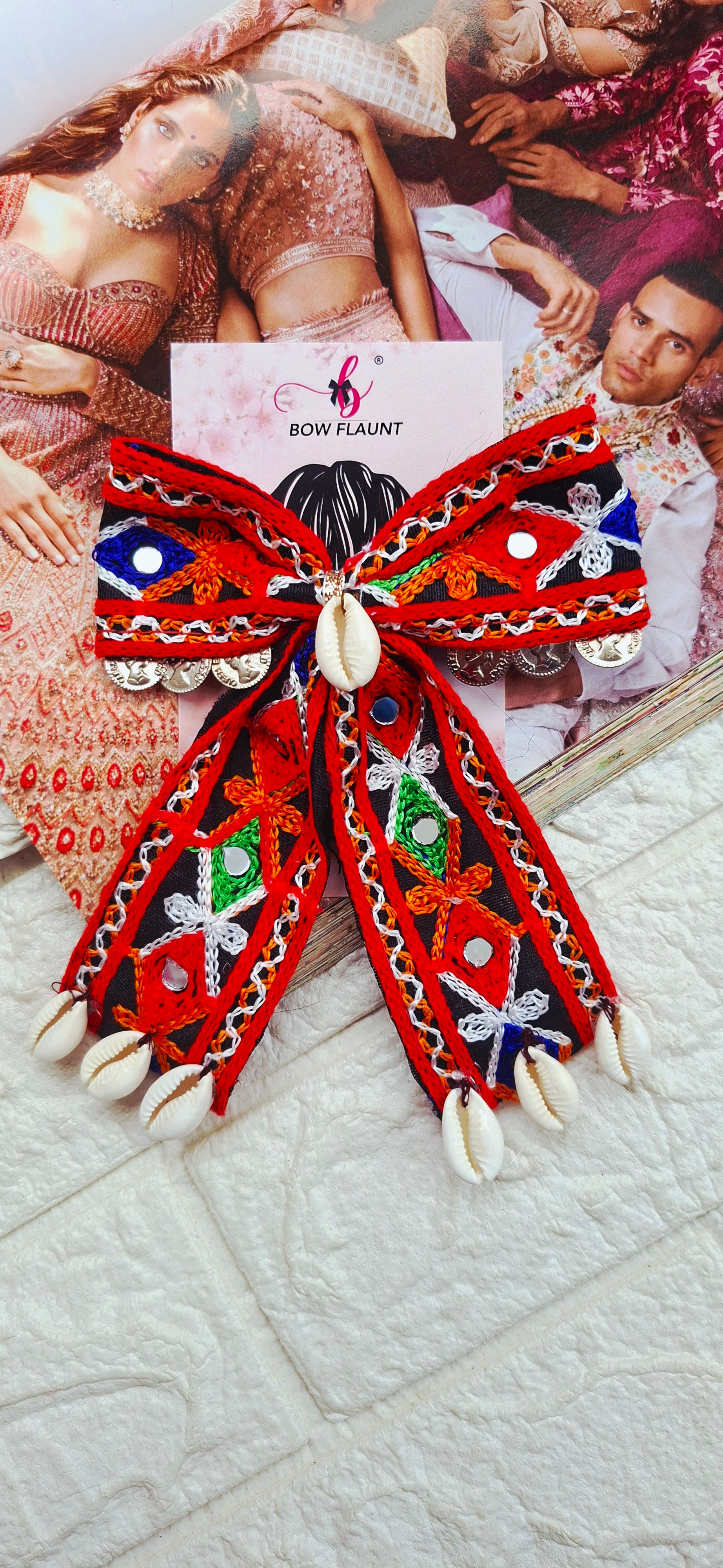 Navratri Clip Pigtail