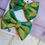 Thumbnail: Handmade Bows Green Golden