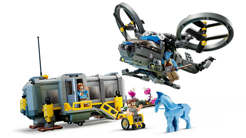 Thumbnail: -LEGO® 75573 - Avatar™ Schwebende Berge: Site 26 und RDA Samson (887 Teile)