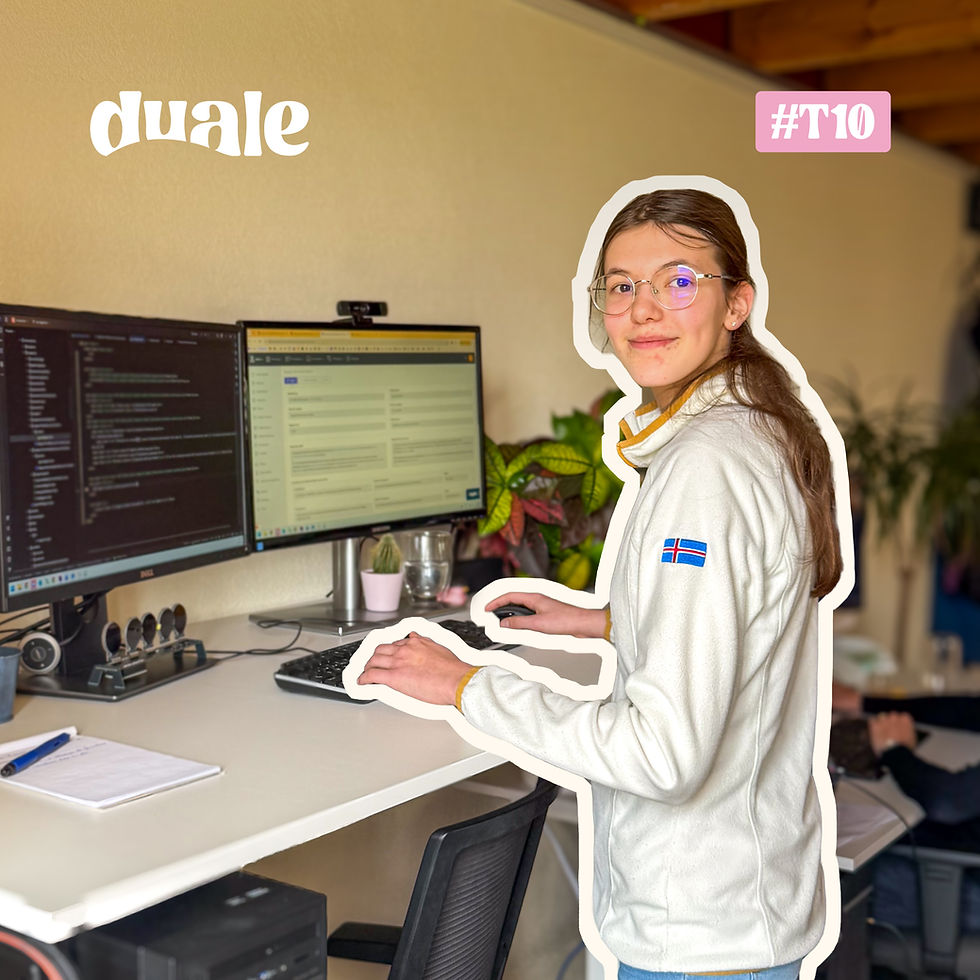 #T10 - Claire Prodolliet, apprentie en 3ème année | Informaticienne CFC