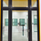 Thumbnail: Modern glass door with black frame, ECO NOVO-775 Sliding glass door, interior view, IMPACTWINDOWSWIN