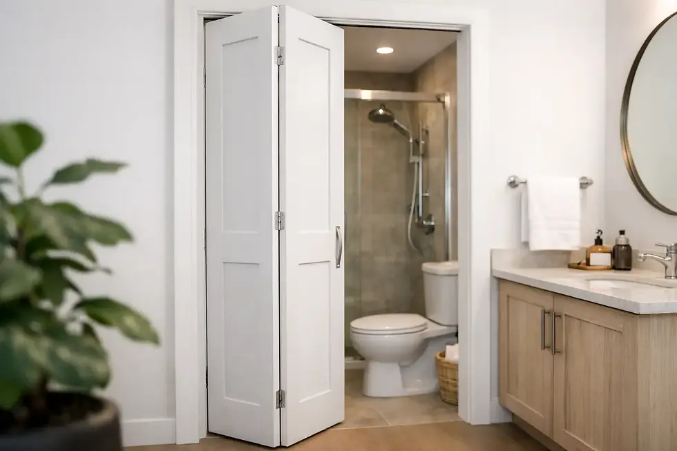 Bifold Bathroom Door Solutions That Work