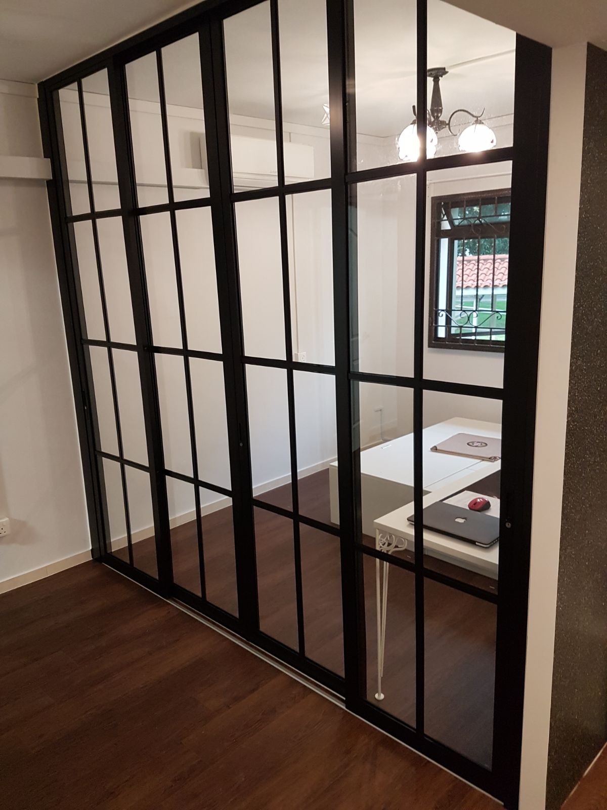Top and Bottom Track Sliding Door
