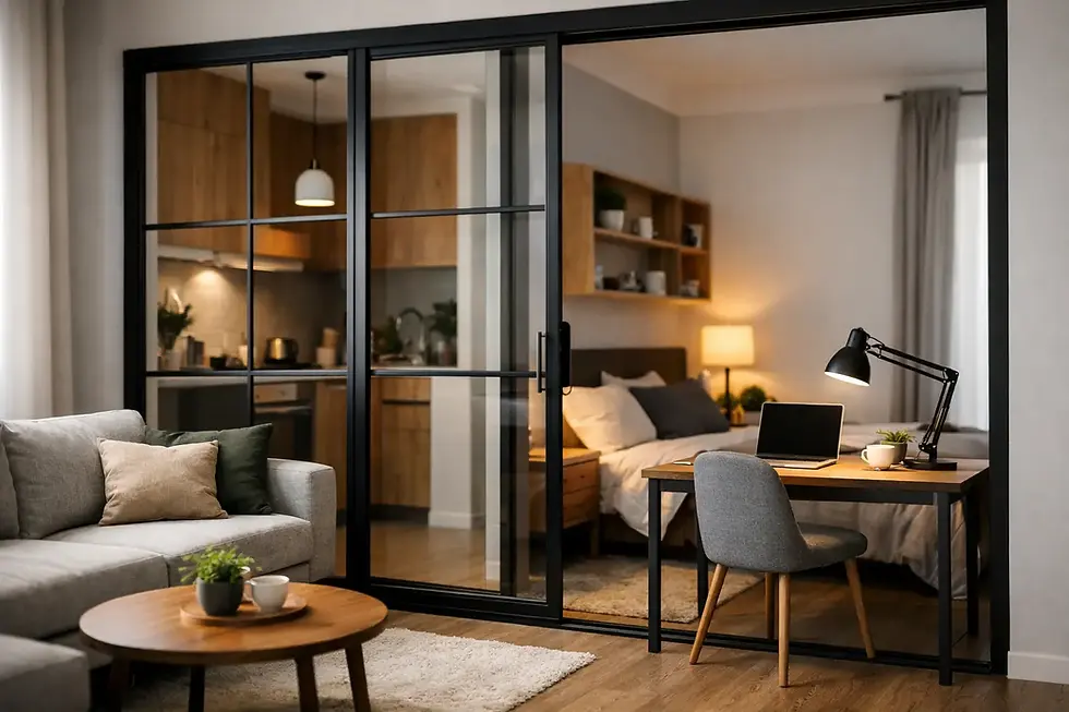 Small Flat Partition Case Study: Space That Works