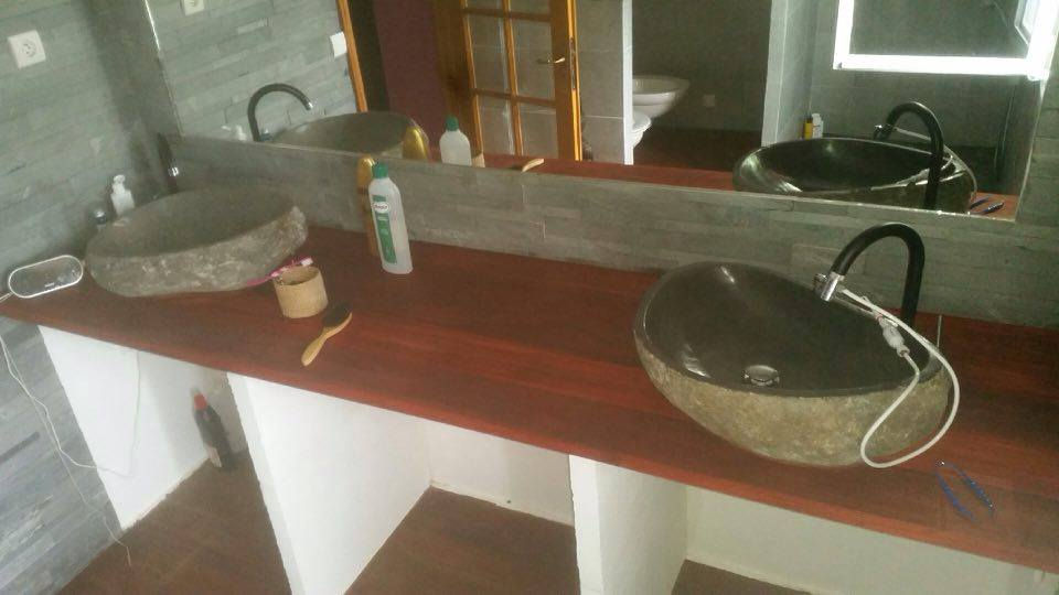 Salle de bain réalisée à Jatxou