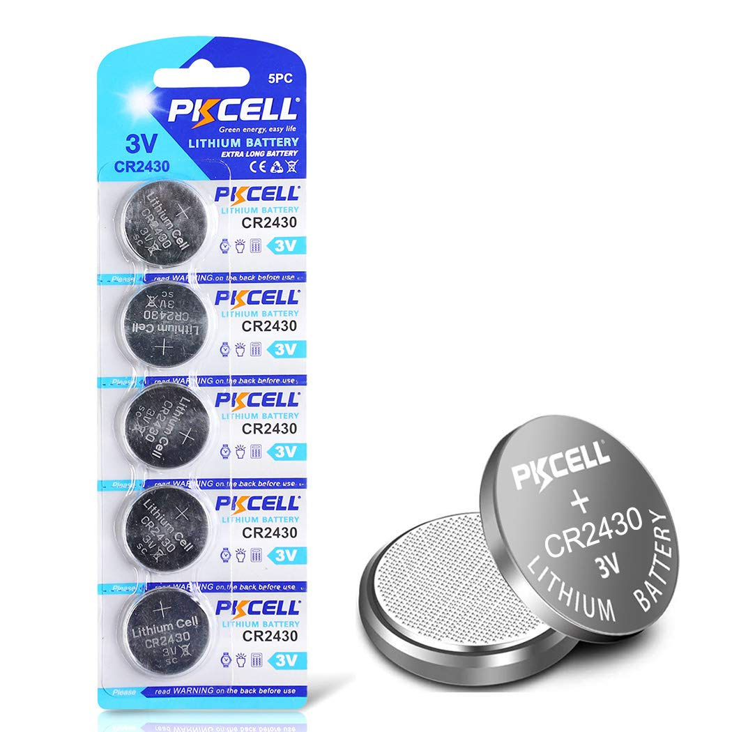 Coin Cell Batteries 3.0V CR2430 Lithium Manganese