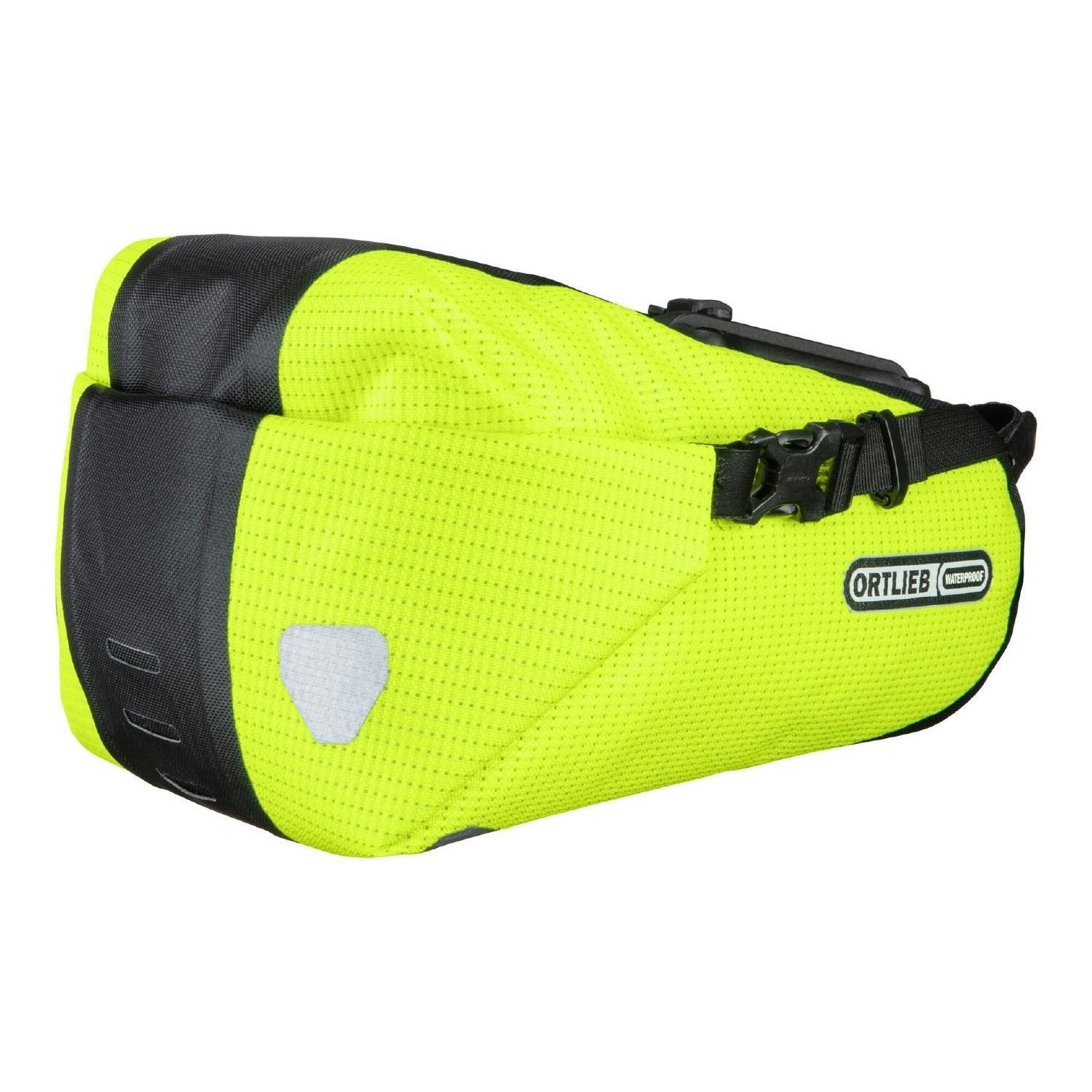 Ortlieb 4.1L Hi Vis Saddle Bag Two