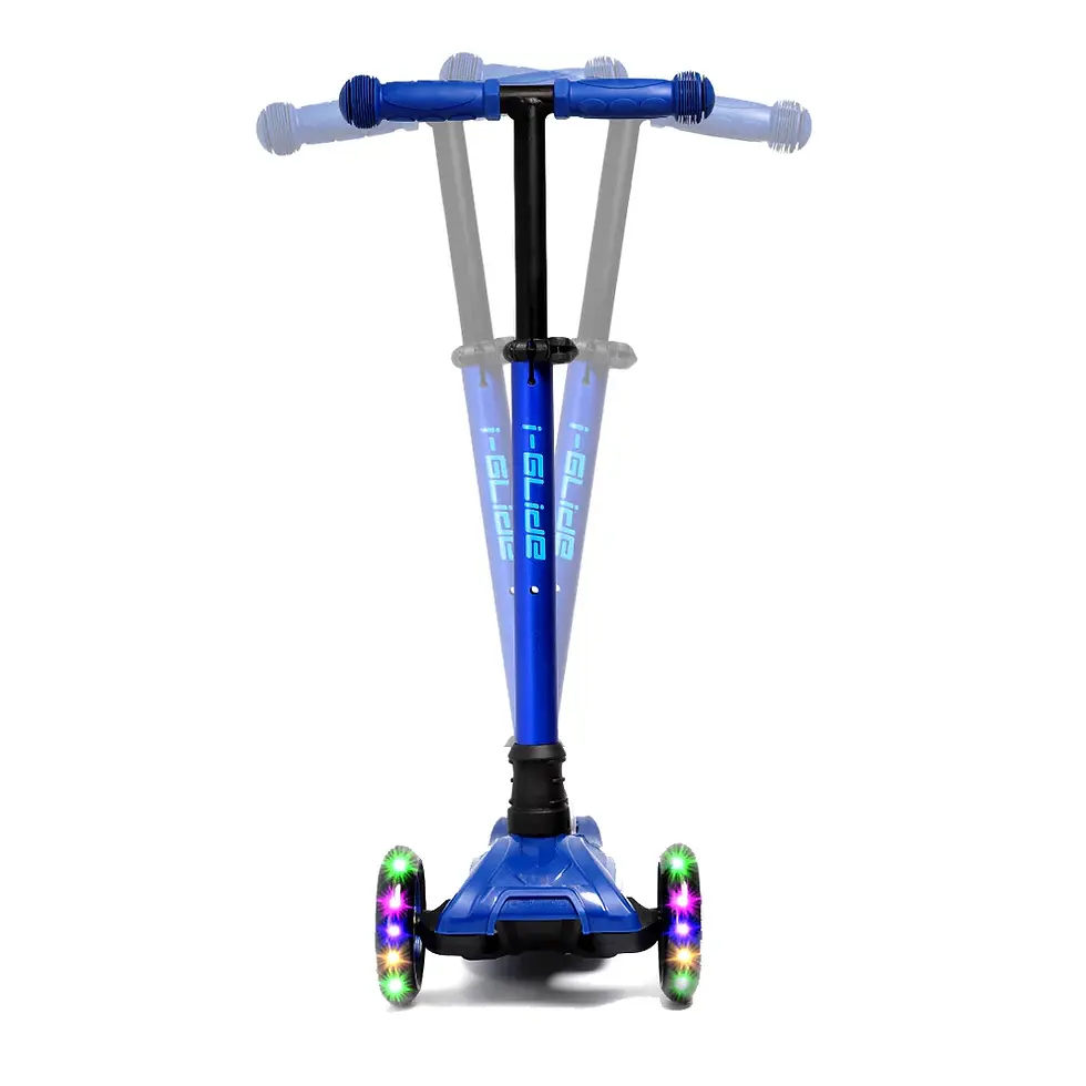 Thumbnail: I-GLIDE 3-Wheel Kids Scooter - Blue