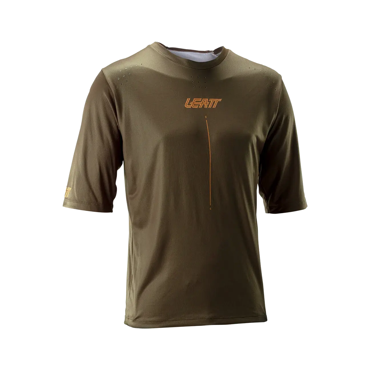 Leatt MTB Gravity 4.0 Short Sleeve Jersey -  Loam Brown