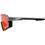Thumbnail: Leatt RideViz Pro Sunglasses - Black/White Iriz Crystal Red 13 VLT