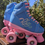 Thumbnail: Rio Roller Lumina Roller Skates + Free Bag - Blue/Pink