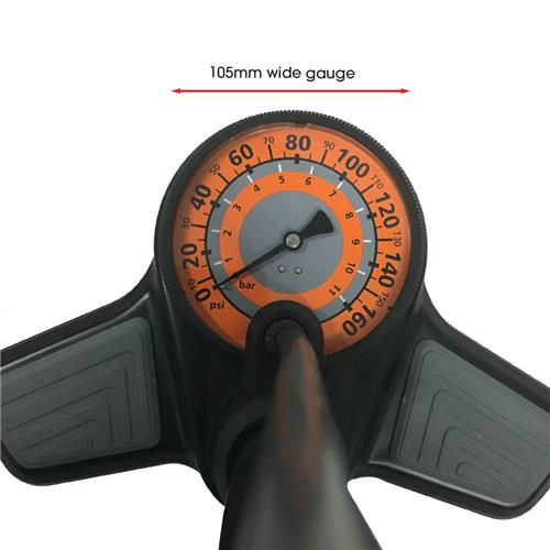Thumbnail: Azur Jumbo Gauge Floor Pump