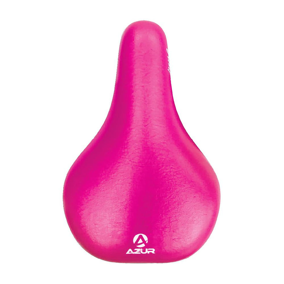 Thumbnail: Azur Pro Kids Saddle - Juna Pink