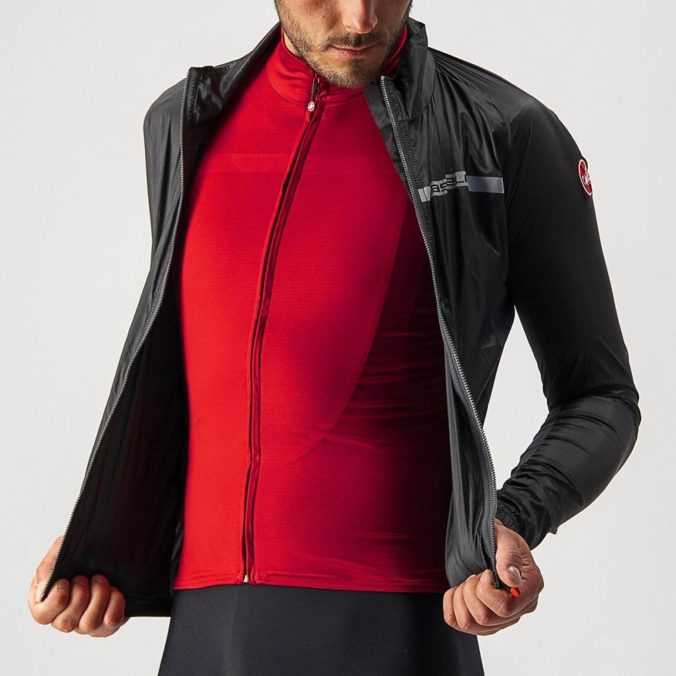 Thumbnail: Castelli Squadra Stretch Jacket - Light Black/Dark Grey