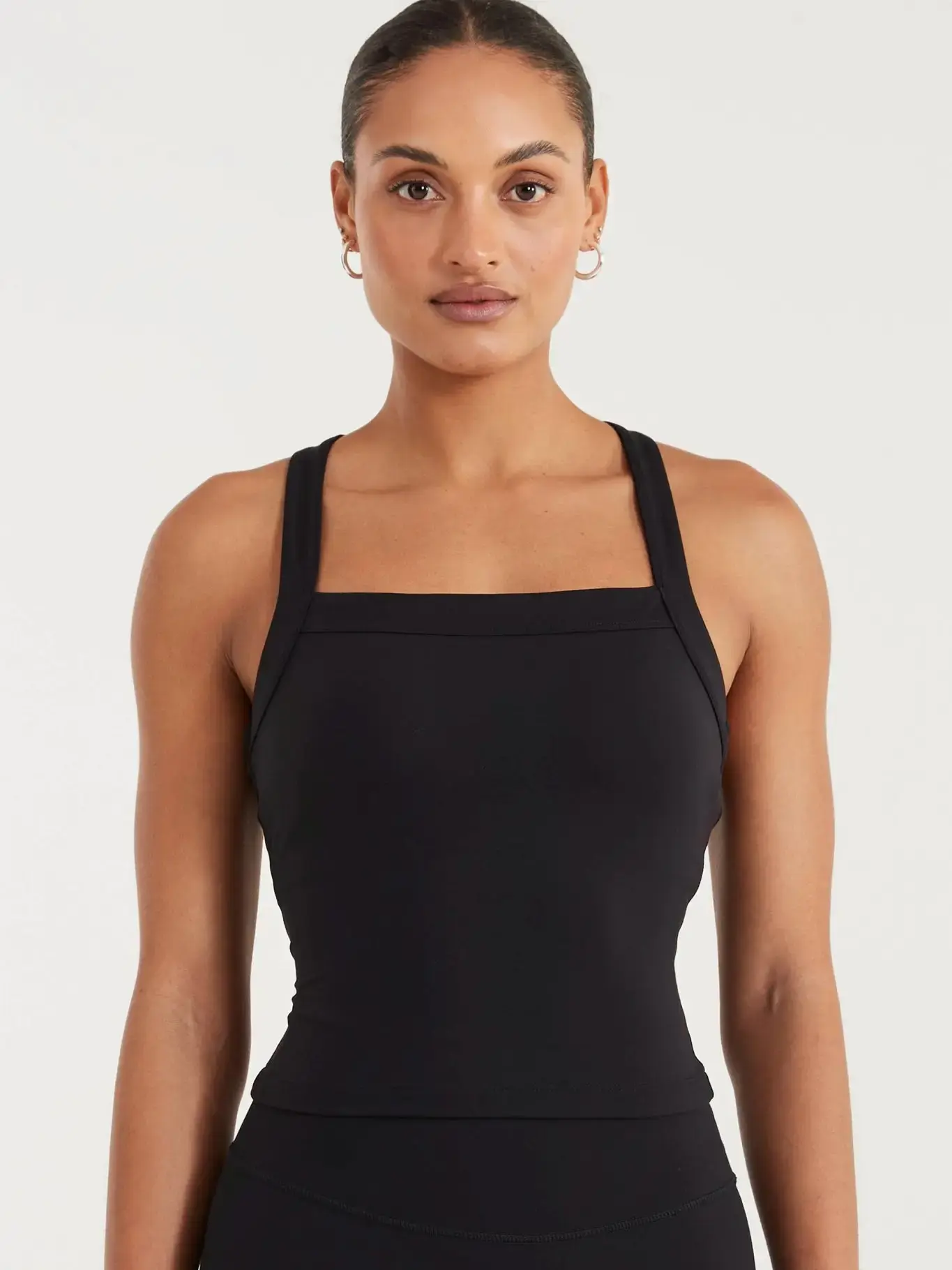 All Fenix Cloudcore Square Neck Tank - Black