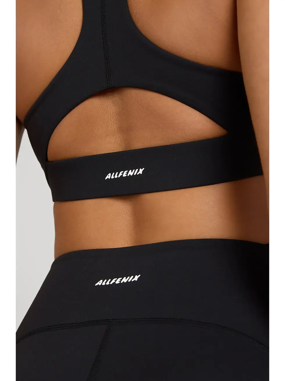 Thumbnail: All Fenix Cloudcore Racer Sports Bra - Black