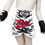 Thumbnail: Fairtex White Tiger Kids Muay Thai Shorts