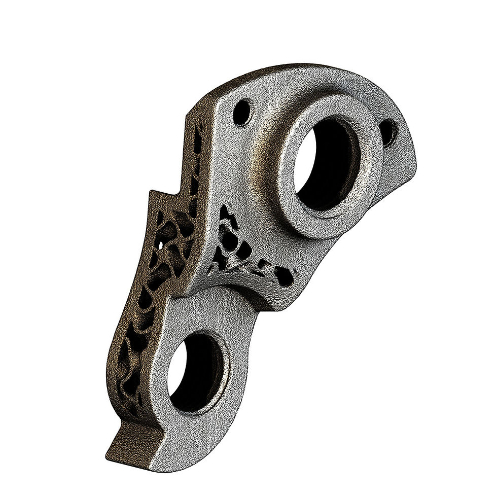 Thumbnail: Silca 3DP Titanium Direct Mount Hanger - Giant