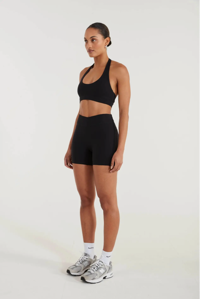 Thumbnail: All Fenix Cloudcore Halter Sports Bra -Black