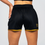 Thumbnail: FKN Womens Warrior Gym Shorts - Black & Gold
