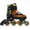 Thumbnail: SFR Pixel Junior Inline Skates - Green/Orange Adjustable