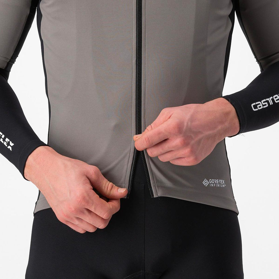 Thumbnail: Castelli Perfetto RoS 2 Wind Jersey - Nickel Gray