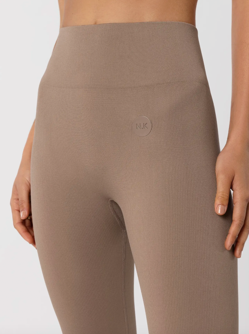 Thumbnail: Nicky Kay Seamless Leggings - Taupe