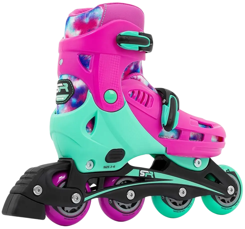 Thumbnail: SFR Cyclone II Adjustable Inline Skate Tie Dye