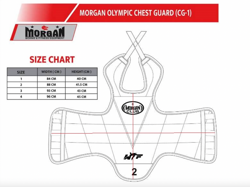 Thumbnail: Morgan Olympic Reversible Chest Guard
