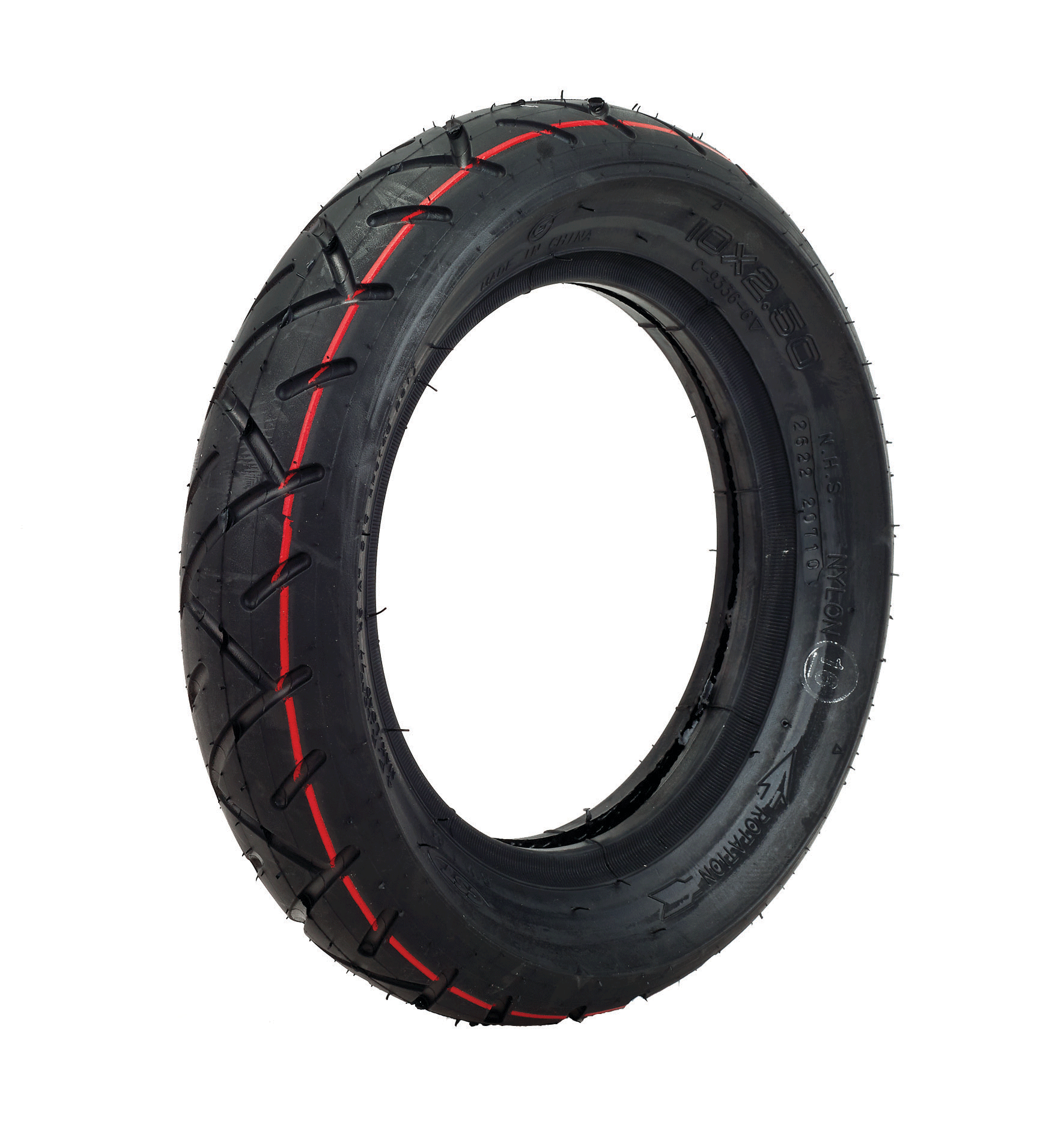 CST 10 X 2.50 Tyre - Black