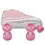 Thumbnail: RDS Zinger Skate White Pink Roller Skates