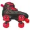 Thumbnail: RDS Trac Star Skate Boys Black Red Adjustable Roller Skates