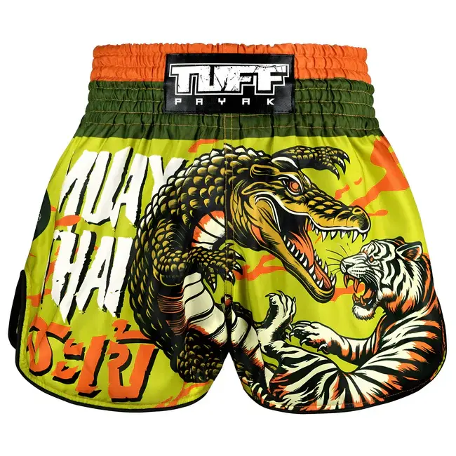 TUFF Lord of the Deep Retro Muay Thai Shorts