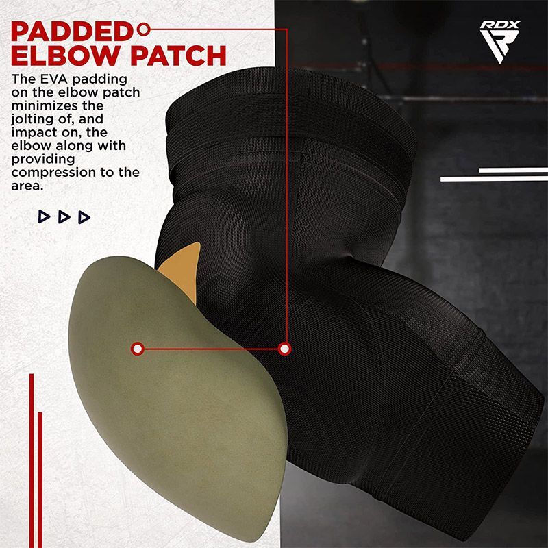 Thumbnail: RDX Padded Elbow Guards - Black