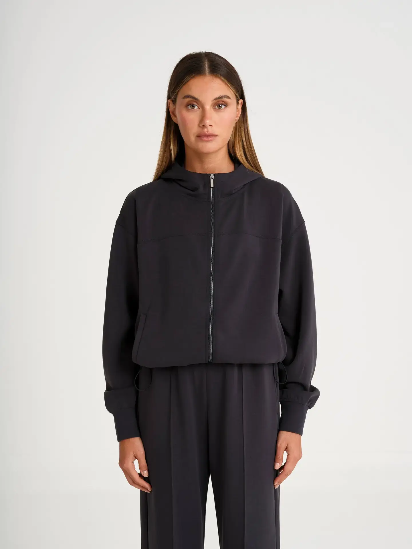 All Fenix Soft Luxury Full Zip Hoodie - Charcoal