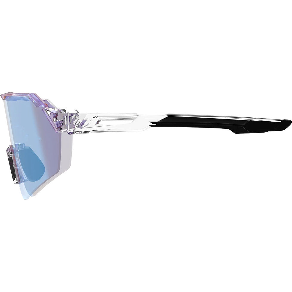 Thumbnail: Leatt RideViz Sunglasses Lite Clear Iriz Crystal Fuchsia 22 VLT Small