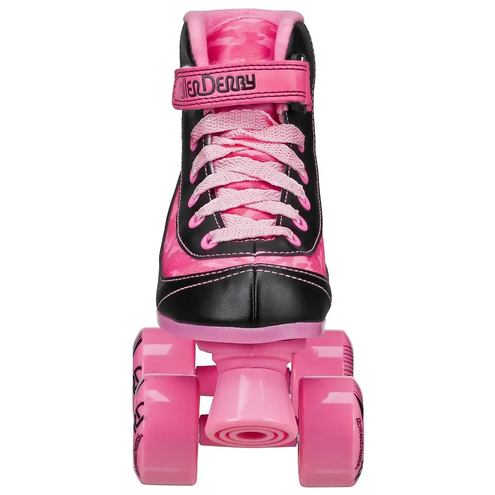 Thumbnail: RDS Firestar Skate Girls Pink Camo Roller Skates