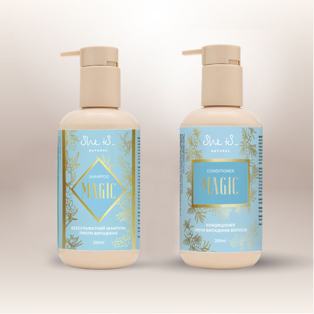 Набір проти випадіння волосся: Шампунь+ Кондиціонер
