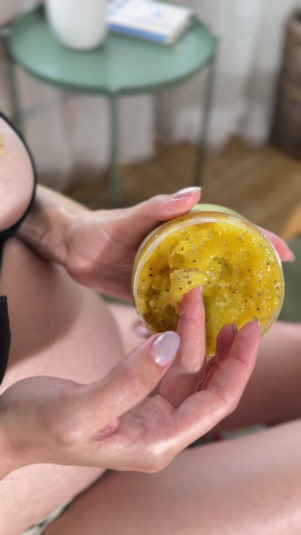 Прев'ю: Комплекс від розтяжок для вагітних з центеллою • Скраб • Баттер • Олія