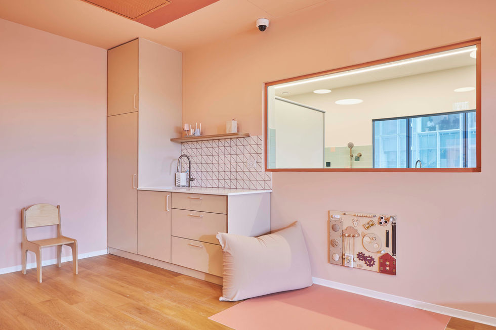 עיצוב גן ילדים בקמפוס וויקס- kindergarten design in Wix Campus - doron zin, דורון צין