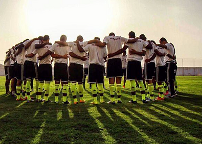 Reunión de equipo de fútbol